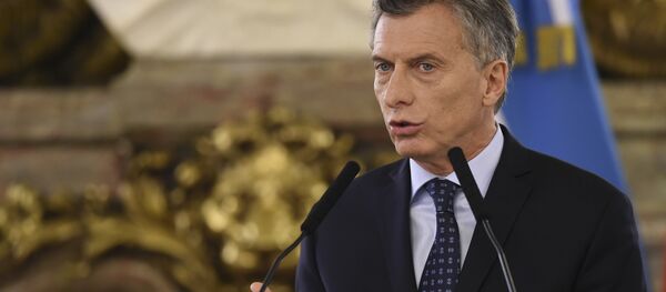 Mauricio Macri, presidente de Argentina - Sputnik Mundo