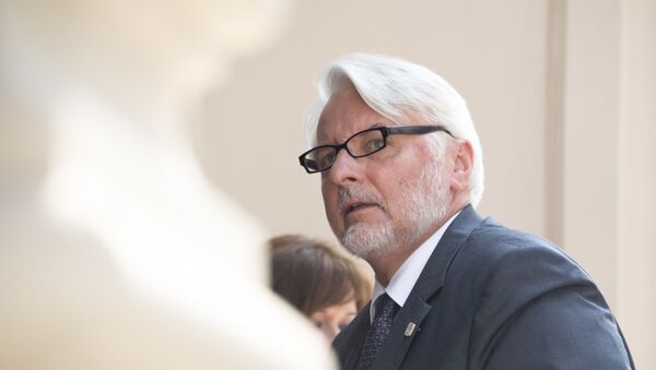 Witold Waszczykowski, ministro de Exteriores de Polonia - Sputnik Mundo