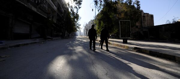 Fuerzas gubernamentales sirias en Alepo - Sputnik Mundo