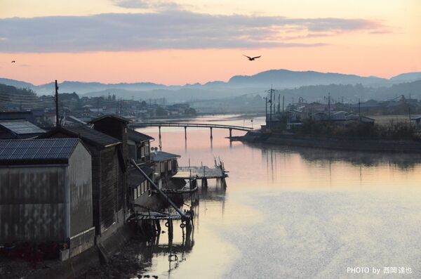 El río de Nagato en invierno - Sputnik Mundo