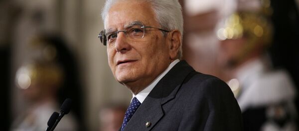 Sergio Mattarella, presidente de Italia (archivo) - Sputnik Mundo