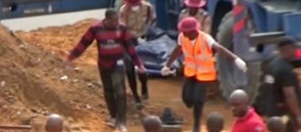 Colapso de una iglesia en Nigeria - Sputnik Mundo