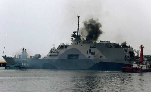 Buque estadounidense USS Freedom (LCS-1) Buque estadounidense USS Freedom (LCS-1) - Sputnik Mundo