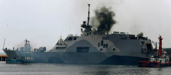 Buque estadounidense USS Freedom (LCS-1) - Sputnik Mundo