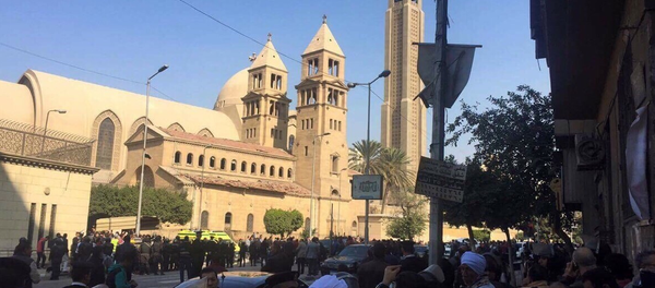 Iglesia copta en El Cairo (archivo) - Sputnik Mundo