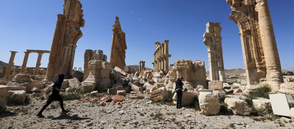 La parte histórica de Palmira, Siria - Sputnik Mundo