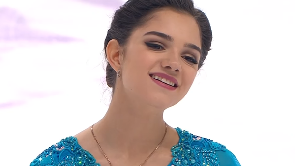 Evgenia Medvédeva, patinadora rusa - Sputnik Mundo