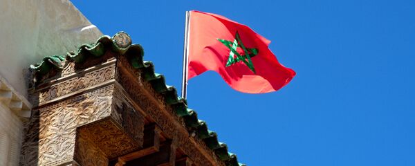 La bandera de Marruecos La bandera de Marruecos - Sputnik Mundo