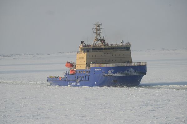 Rompehielos Vladivostok - Sputnik Mundo