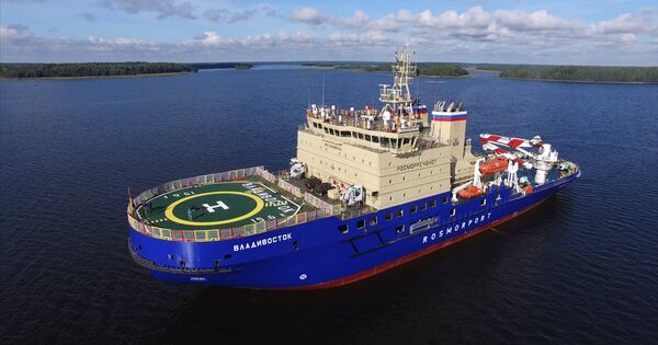 Rompehielos Vladivostok - Sputnik Mundo