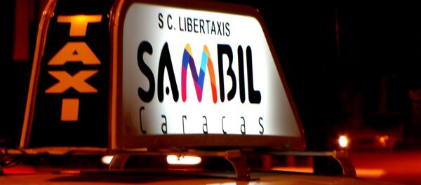 Un taxi venezolano - Sputnik Mundo
