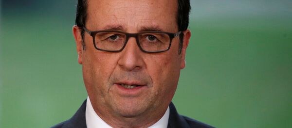 François Hollande presidente de Francia (archivo) François Hollande presidente de Francia (archivo) - Sputnik Mundo
