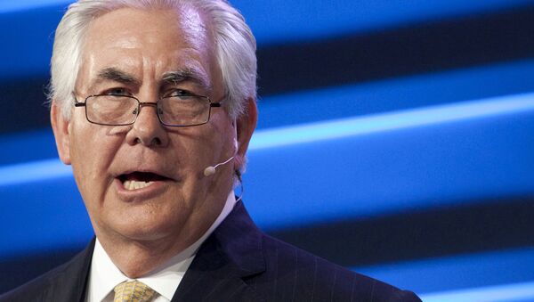 Rex Tillerson, director de la empresa petrolera ExxonMobil - Sputnik Mundo