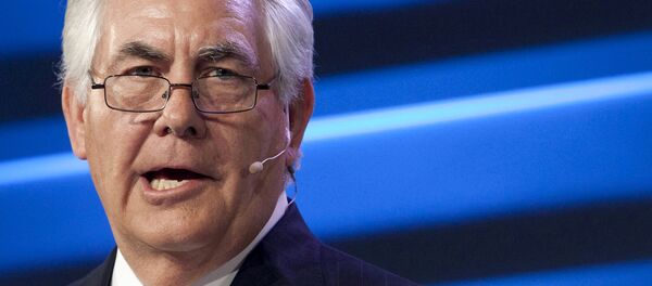 Rex Tillerson, director de la empresa petrolera ExxonMobil - Sputnik Mundo