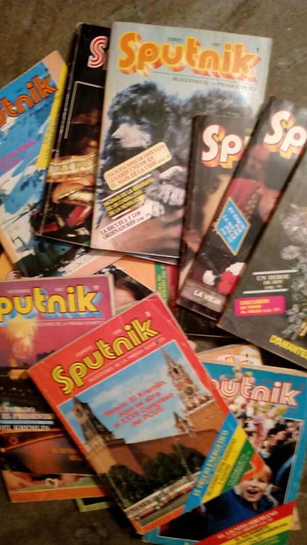 La colección de las revistas Sputnik de Marcelo Villamayor La colección de las revistas Sputnik de Marcelo Villamayor - Sputnik Mundo