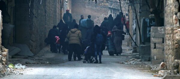 Los ciudadanos de Alepo - Sputnik Mundo