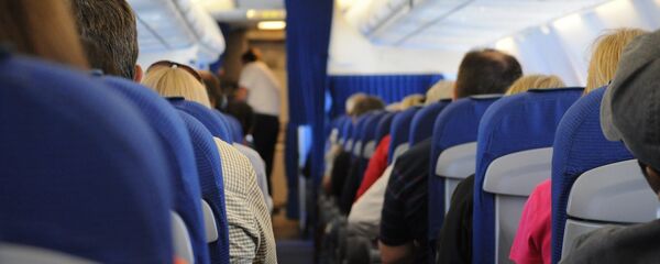 El interior de un avión - Sputnik Mundo