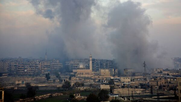 El distrito Bustan al-Qasr en Alepo - Sputnik Mundo