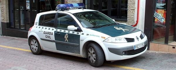 Coche de la Guardia Civil española - Sputnik Mundo