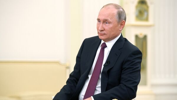 Vladímir Putin, presidente de Rusia - Sputnik Mundo
