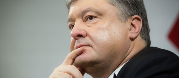 Petró Poroshenko, presidente de Ucrania Petró Poroshenko, presidente de Ucrania - Sputnik Mundo