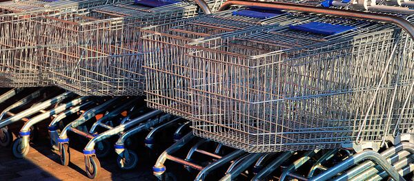 Los carritos de la compra (imagen referencial) - Sputnik Mundo