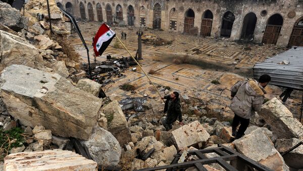 Bandera de Siria (archivo) - Sputnik Mundo