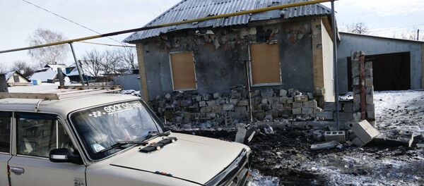 Situación en Donbás (archivo) - Sputnik Mundo