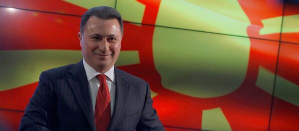 Nikola Gruevski, ex primer ministro de Macedonia y líder de la organización VMRO-DPMNE - Sputnik Mundo