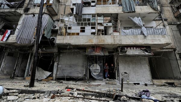 Situación en Alepo, Siria (archivo) - Sputnik Mundo