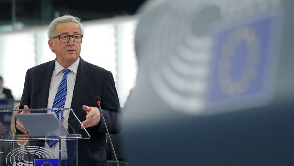 Jean-Claude Juncker, presidente de la Comisión Europea - Sputnik Mundo