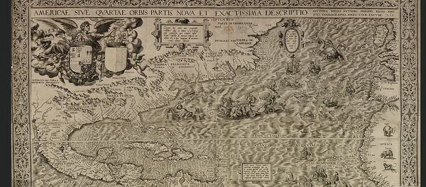 Mapa de las Américas del 1562 - Sputnik Mundo