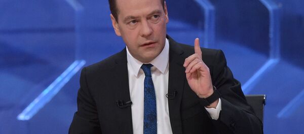 Dmitri Medvédev, primer ministro de Rusia - Sputnik Mundo