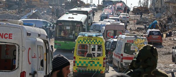 Evacuación de Alepo - Sputnik Mundo