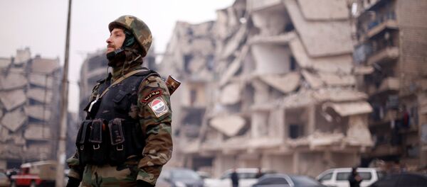 Soldado sirio (archivo) - Sputnik Mundo