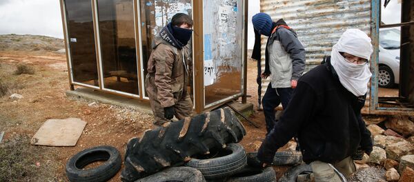Situación en la colonia judía de Amona - Sputnik Mundo