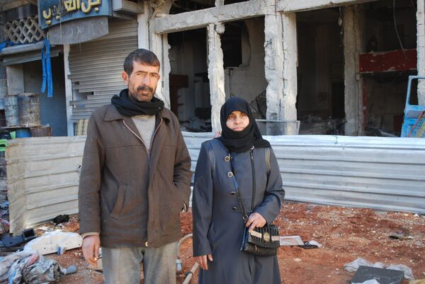 Abd al-Munim al-Hamdu, de 37 años, perdió a su único hijo durante el conflicto. - Sputnik Mundo