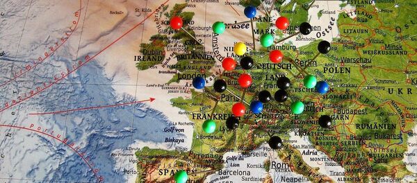 El mapa de Europa - Sputnik Mundo