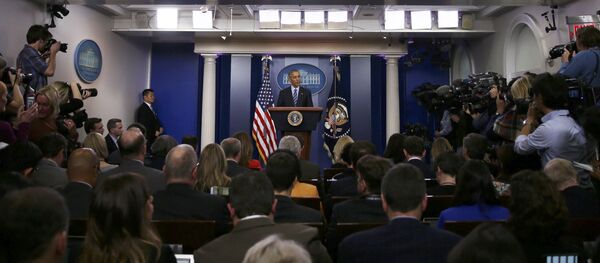 Barack Obama, presidente de EEUU - Sputnik Mundo