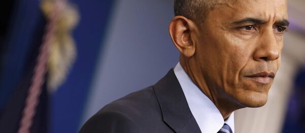U.S. President Barack Obama participates in his last news conference of the year at the White House before leaving for his annual Hawaiian Christmas holiday in Washington, U.S., December 16, 2016. U.S. President Barack Obama participates in his last news conference of the year at the White House before leaving for his annual Hawaiian Christmas holiday in Washington, U.S., December 16, 2016. - Sputnik Mundo
