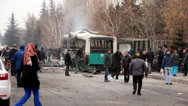 Explosión en la ciudad turca Kayseri - Sputnik Mundo