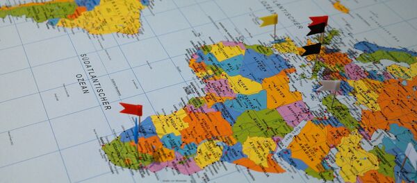 Mapa del mundo - Sputnik Mundo