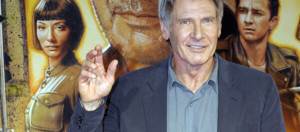 Harrison Ford, actor que interpretó el papel de Indiana Jones - Sputnik Mundo