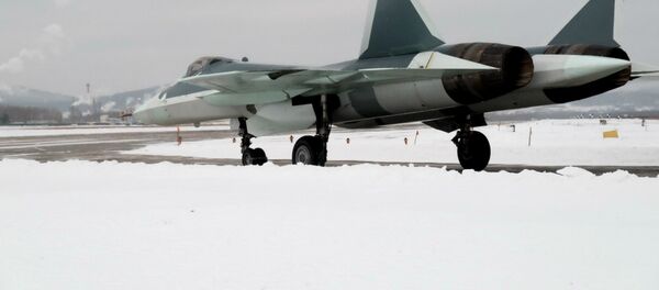 Caza ruso PAK FA (T-50) - Sputnik Mundo