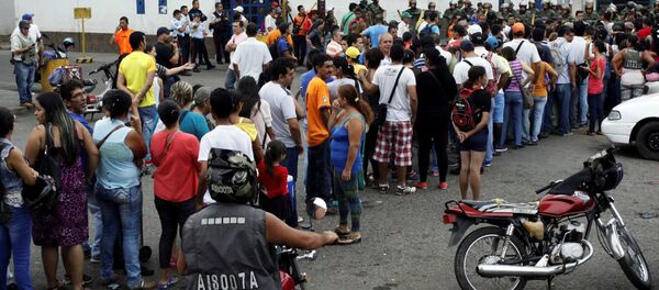 La situación en la frontera entre Venezuela y Colombia - Sputnik Mundo