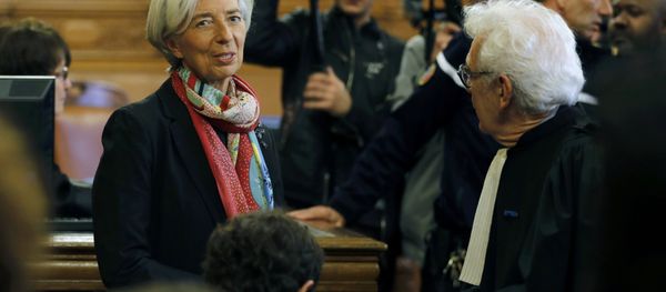 Christine Lagarde, directora ejecutiva del FMI, en la Corte - Sputnik Mundo