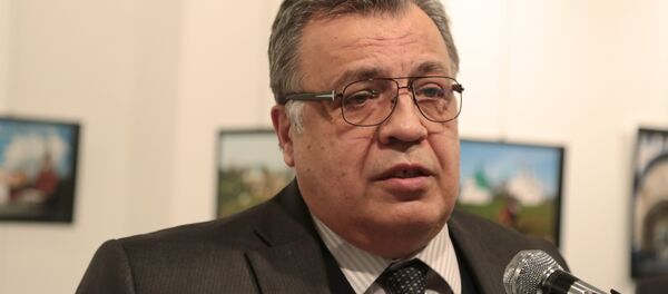 Andréi Karlov, embajador ruso en Turquía - Sputnik Mundo