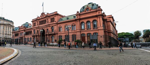 La Casa Rosada, la sede del Gobierno argentino - Sputnik Mundo