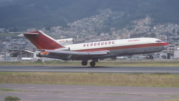 Un avión de carga Boeing 727 de la aerolínea Aerosucre (archivo) Un avión de carga Boeing 727 de la aerolínea Aerosucre (archivo) - Sputnik Mundo
