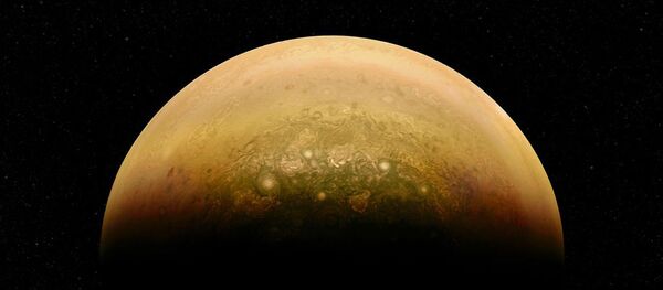 Parte iluminada de Júpiter - Sputnik Mundo